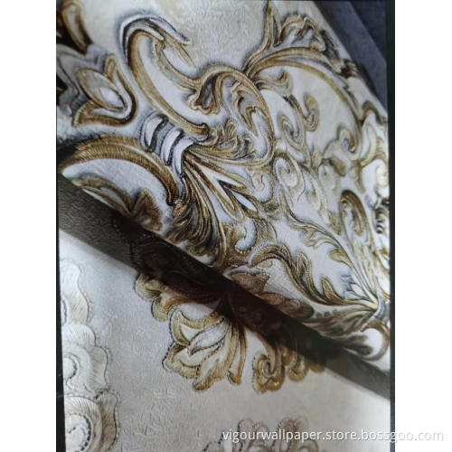 1.06M PVC Wallpaper Home Decoration Classic Design Wallpaper